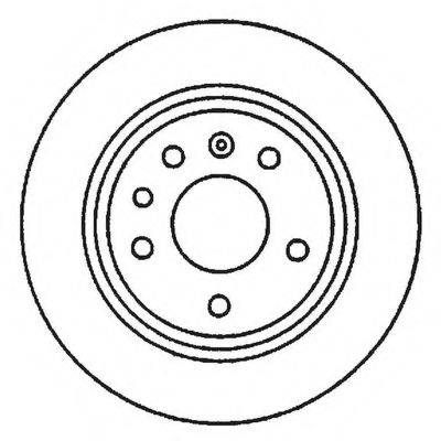 BENDIX 561870B Тормозной диск