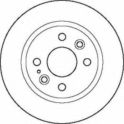 BENDIX 561872B Тормозной диск