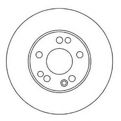 BENDIX 561874B Тормозной диск