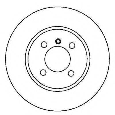 BENDIX 561980B Тормозной диск