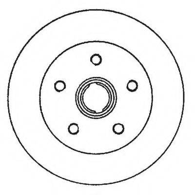 BENDIX 561982B Тормозной диск