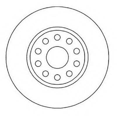 BENDIX 561987B Тормозной диск