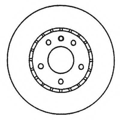 BENDIX 561991B Тормозной диск