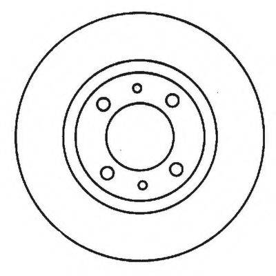 BENDIX 562011B Тормозной диск