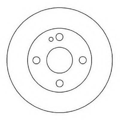 BENDIX 562022B Тормозной диск