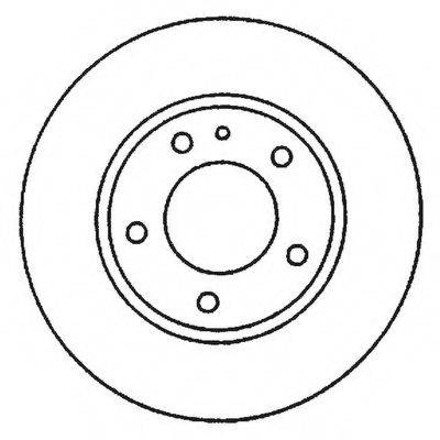 BENDIX 562049B Тормозной диск