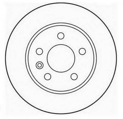 BENDIX 562054B Тормозной диск