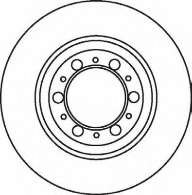 BENDIX 562063B Тормозной диск