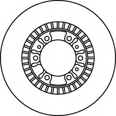 BENDIX 562067B Тормозной диск