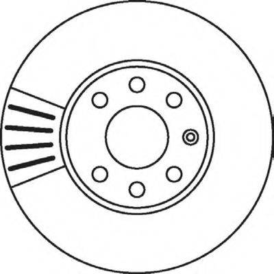 BENDIX 562069B Тормозной диск