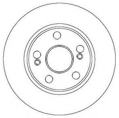 BENDIX 562104B Тормозной диск