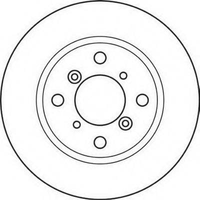 BENDIX 562117B Тормозной диск