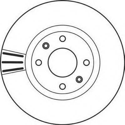 BENDIX 562129B Тормозной диск