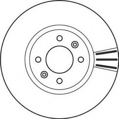 BENDIX 562131B Тормозной диск