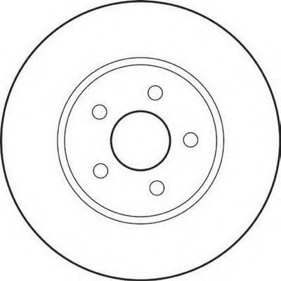 BENDIX 562180B Тормозной диск