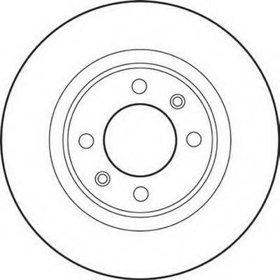 BENDIX 562189B Тормозной диск