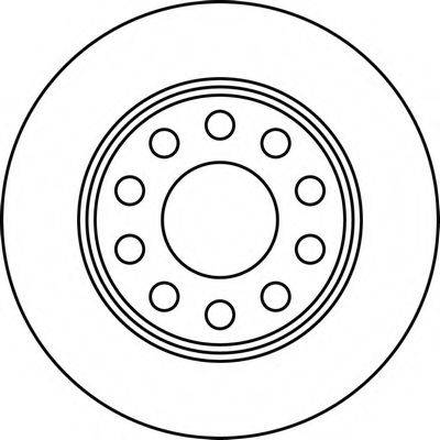 BENDIX 562191BC Тормозной диск