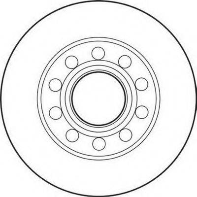 BENDIX 562192BC Тормозной диск