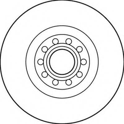 BENDIX 562205B Тормозной диск