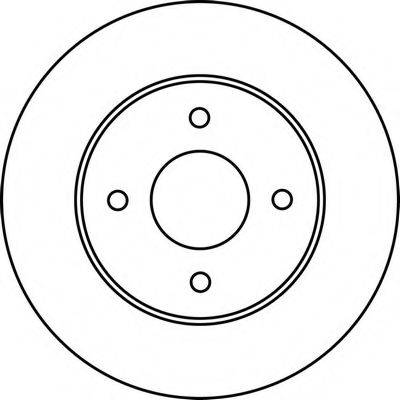 BENDIX 562227B Тормозной диск