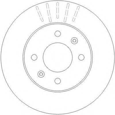 BENDIX 562273B Тормозной диск