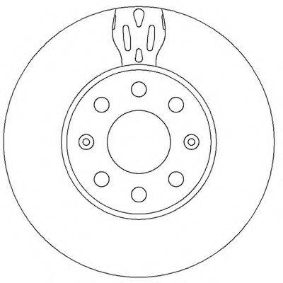 BENDIX 562304B Тормозной диск