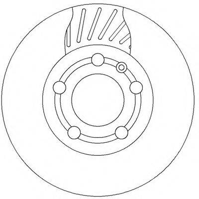BENDIX 562307B Тормозной диск