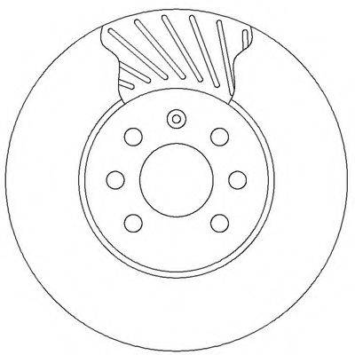 BENDIX 562315B Тормозной диск