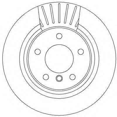 BENDIX 562316B Тормозной диск