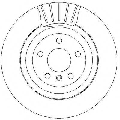 BENDIX 562326B Тормозной диск