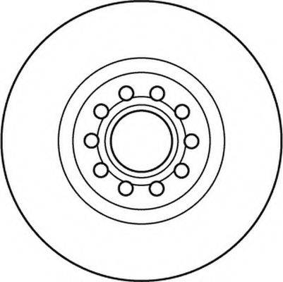 BENDIX 562383BC Тормозной диск