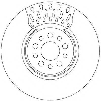 BENDIX 562394B Тормозной диск
