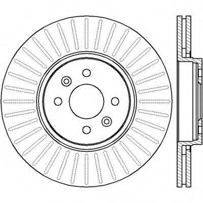 BENDIX 562410B Тормозной диск