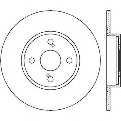 BENDIX 562412B Тормозной диск