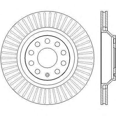 BENDIX 562432B Тормозной диск