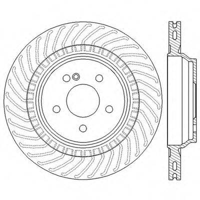 BENDIX 562568BC Тормозной диск