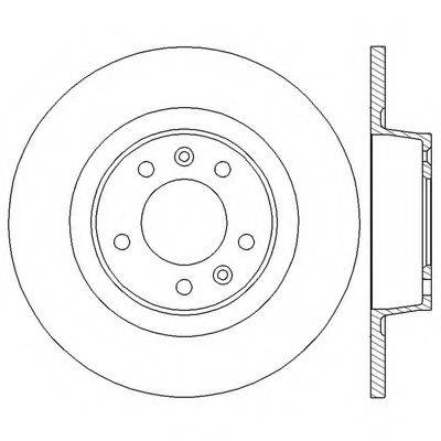 BENDIX 562583BC Тормозной диск