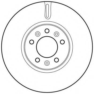 BENDIX 562622BC Тормозной диск