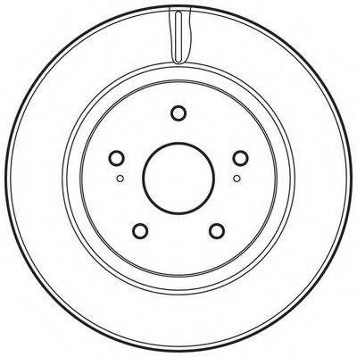 BENDIX 562632BC Тормозной диск