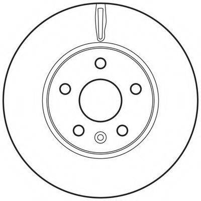 BENDIX 562642BC Тормозной диск