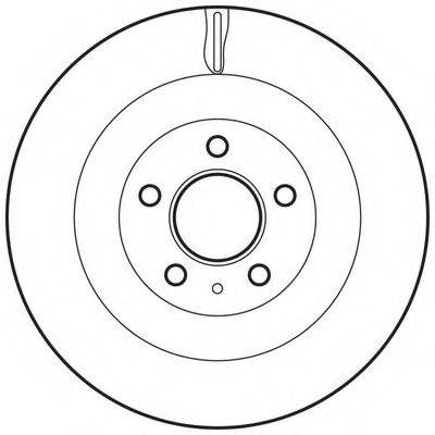 BENDIX 562645BC Тормозной диск