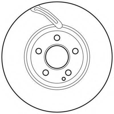 BENDIX 562647BC Тормозной диск