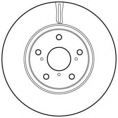 BENDIX 562649BC Тормозной диск