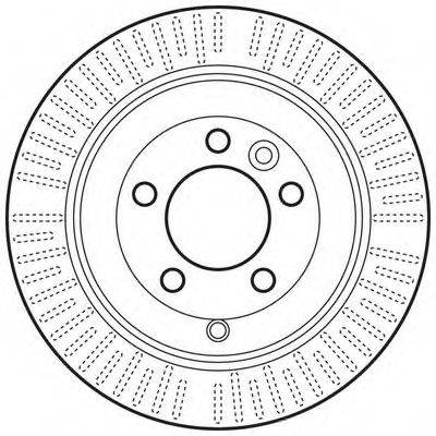 BENDIX 562653BC Тормозной диск