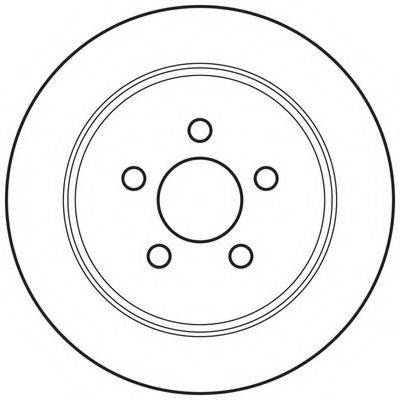 BENDIX 562656BC Тормозной диск