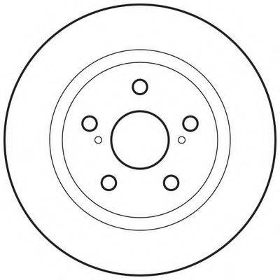 BENDIX 562659BC Тормозной диск