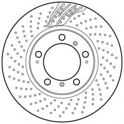 BENDIX 562668BC Тормозной диск