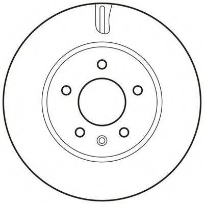 BENDIX 562671BC Тормозной диск