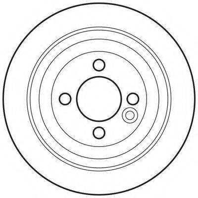 BENDIX 562700BC Тормозной диск