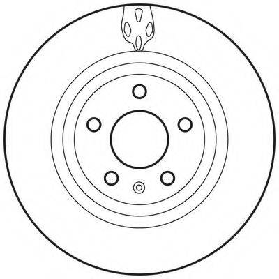 BENDIX 562706BC Тормозной диск